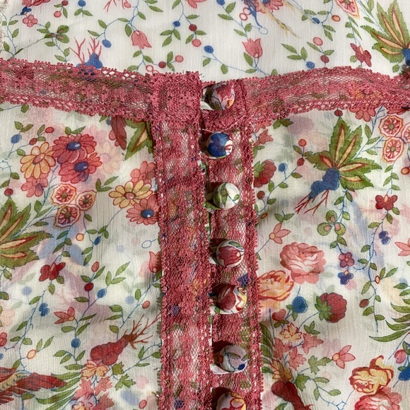 Floral patterned blouse - Picture 3 of 6